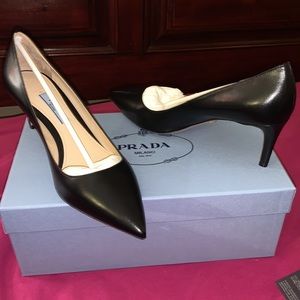 Prada Milano Black Pumps